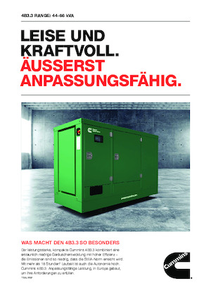 Diesel Generatoren Cummins C55D5EQ