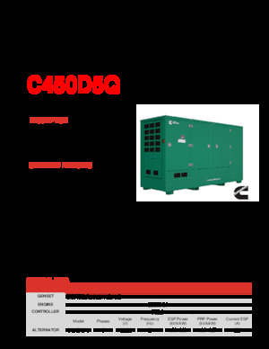 Diesel Generatoren Cummins C450D5Q