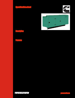 Diesel Generatoren Cummins C100N6