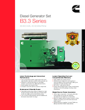 Diesel Generatoren Cummins C50D5P