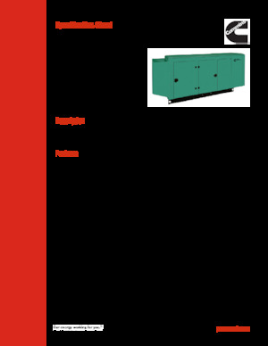 Diesel Generatoren Cummins C100D6C