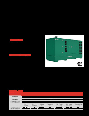 Diesel Generatoren Cummins C550D5Q