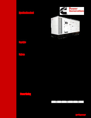 Diesel Generatoren Cummins C550D5R