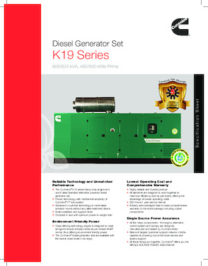 Diesel Generatoren Cummins C600D5P