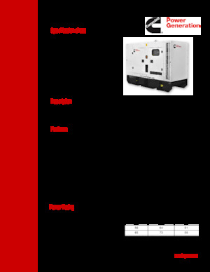 Diesel Generatoren Cummins C65D2R