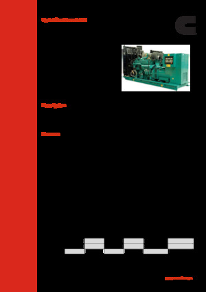 Diesel Generatoren Cummins C600 D6