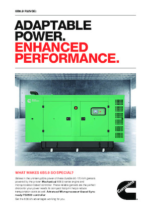 Diesel Generatoren Cummins C100D6I