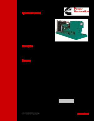 Diesel Generatoren Cummins DFEK