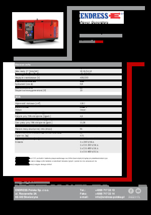 Diesel Generatoren Endress ESE 1606 DYS-GT ES ISO DI