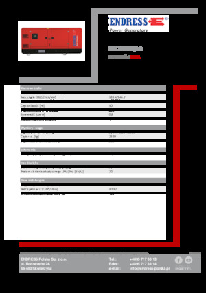 Diesel Generatoren Endress ESE 200 PW/AS 