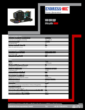 Diesel Generatoren Endress ESE 405 VW 