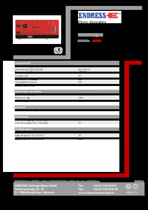 Diesel Generatoren Endress ESE 515 VW/AS 