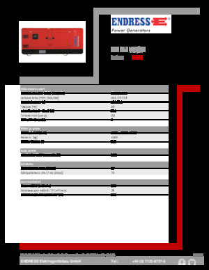 Diesel Generatoren Endress ESE 515 VW/AS 
