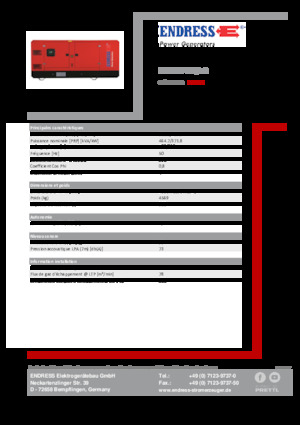 Diesel Generatoren Endress ESE 515 VW/AS 