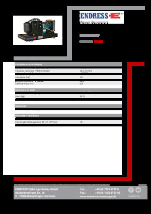 Diesel Generatoren Endress ESE 515 VW 