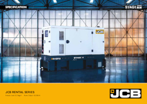 Diesel Generatoren JCB G250RS V