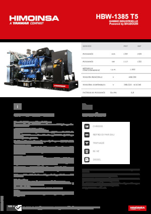 Diesel Generatoren HIMOINSA HBW-1385 T5