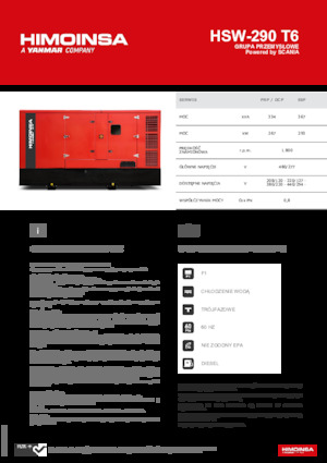 Diesel Generatoren HIMOINSA HSW-290 T6