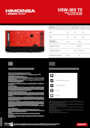 Diesel Generatoren HIMOINSA HSW-305 T5