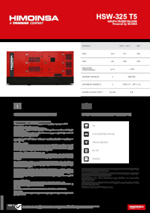Diesel Generatoren HIMOINSA HSW-325 T5