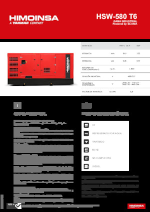 Diesel Generatoren HIMOINSA HSW-580 T6