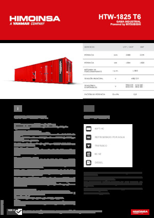 Diesel Generatoren HIMOINSA HTW-1825 T6