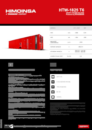 Diesel Generatoren HIMOINSA HTW-1825 T6
