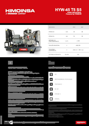 Diesel Generatoren HIMOINSA HYW-45 T5 S5