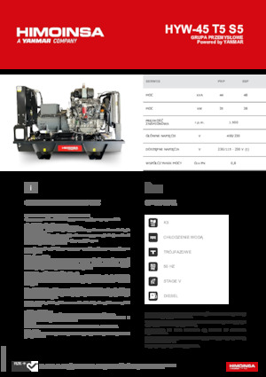 Diesel Generatoren HIMOINSA HYW-45 T5 S5
