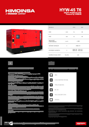 Diesel Generatoren HIMOINSA HYW-45 T6