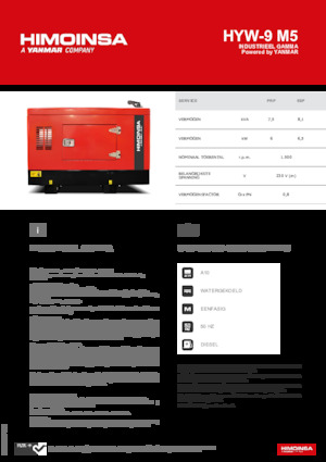 Diesel Generatoren HIMOINSA HYW-9 M5