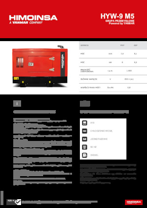 Diesel Generatoren HIMOINSA HYW-9 M5