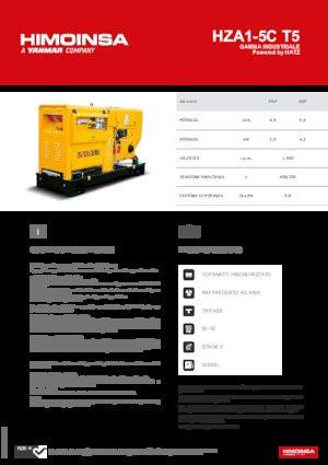 Diesel Generatoren HIMOINSA HZA1-5C T5
