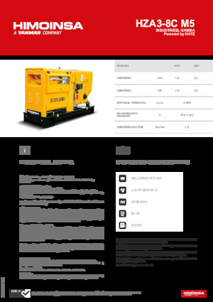 Diesel Generatoren HIMOINSA HZA3-8C M5