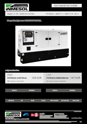 Diesel Generatoren INMESOL ID-150