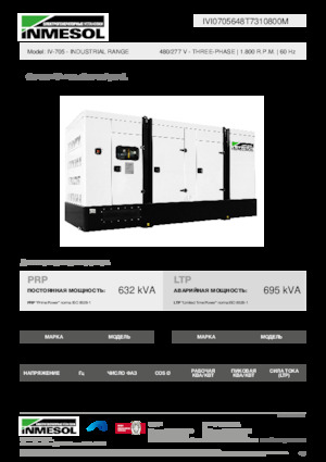 Diesel Generatoren INMESOL IV-705