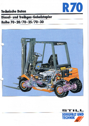 Dieselheftrucks Still R 70-25