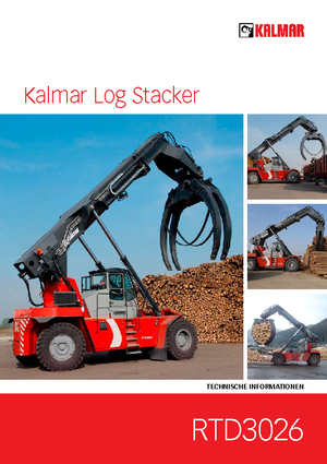 Dieselheftrucks Kalmar RTD3026