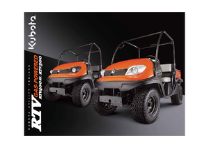 Voortrekhaak gemeentetrekker Kubota RTV 400-Ci