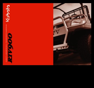 Voortrekhaak gemeentetrekker Kubota RTV 900 G