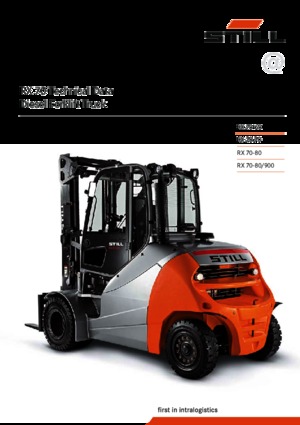 Dieselheftrucks Still RX 70-80/900
