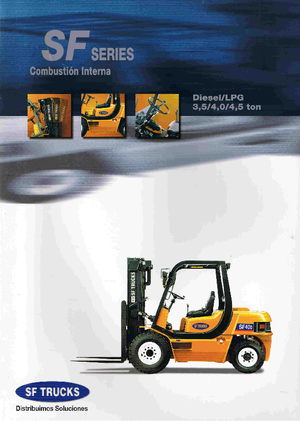 Dieselheftrucks Samsung SF 40 D