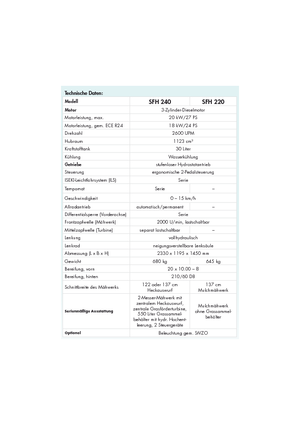 Voortrekhaak gemeentetrekker Iseki SFH 240