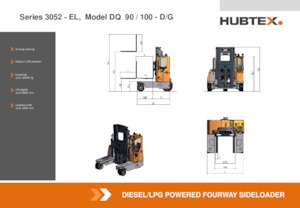Diesel Zijladers Hubtex DQ 100-G