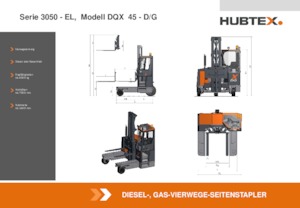 Diesel Zijladers Hubtex DQ 45-D