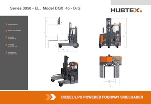 Diesel Zijladers Hubtex DQ 45-D