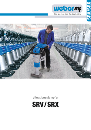 Benzine en Diesel Trilstampers weber mt SRX 75 DH