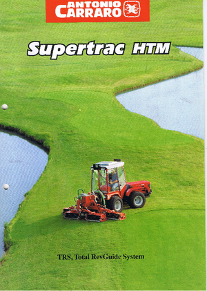 Voortrekhaak gemeentetrekker Carraro Supertrac 5400 HTM