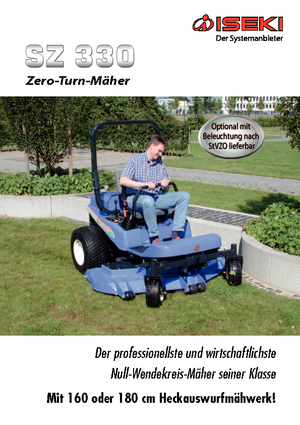 Zitmaaiers en Tuin tractoren Iseki SZ 330