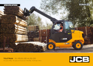 Telescoopladers JCB TLT30-20D-HL 